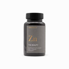 Casimir Zink und Chlorella Nahrungsergänzung für Frauen - Produktfoto der schwaren Dose, 90 Kapseln bei Fitaura